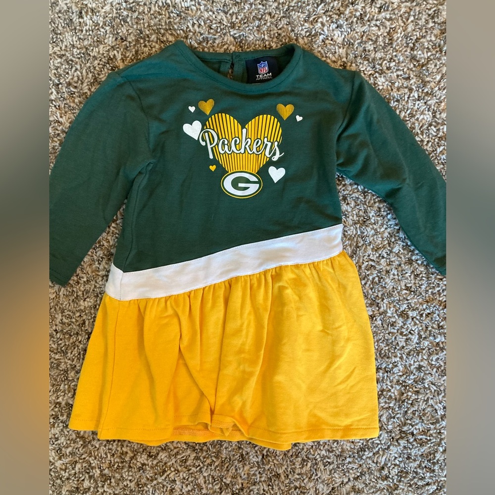 Girls 18 Months Packers Dress